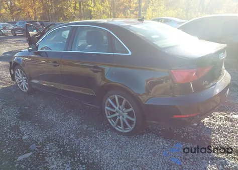 2015 Audi A3 2.0T Premium z USA, uszkodzony, nr VIN WAUEFGFFXF1116038